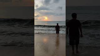 Sahil pe khade ho tumhe kya gham chale jaana  Beach View  relax 4k Vidoes  Bali [upl. by Atiekahs]