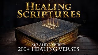 200 HEALING SCRIPTURES For MEDITATION AND SLEEP  Gods Promises  Audio Bible  Bible Verses [upl. by Kahn]