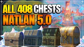 ALL Chest Locations in Natlan 50  407 In Achievement  In Depth Follow Along 【Genshin Impact】 [upl. by Enial992]