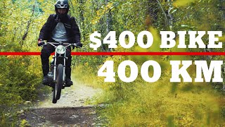 400 Motorcycle  400km Adventure [upl. by Anolla]