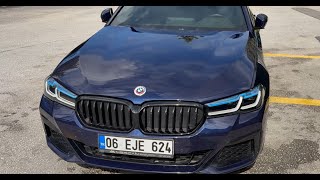 BMW 520i 50th Year M Edition İnceleme amp POV Drive amp Night Drive [upl. by Nnylyak]