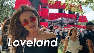 Keiharde techno op Loveland Festival 2019 vlog ☆ Het feestje van Iris [upl. by Tina]