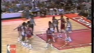 Portland Trail Blazers vs Denver Nuggets WCSF game 5 1977 highlights [upl. by Ahcilef]