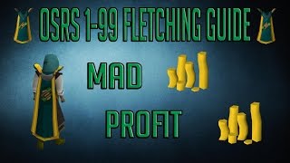 OSRS 199 Fletching Guide [upl. by Dyoll]