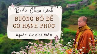 Sư Minh Niệm  Buông Bỏ Để Được Hạnh Phúc [upl. by Eiddam]