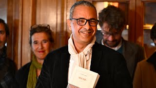 Le prix Goncourt 2024 attribué à Kamel Daoud pour son roman quotHourisquot [upl. by Ahsoik29]