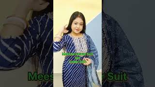 Meesho থেকে 500 টাকায় Partywear Salwar suit set নিয়ে এটা কি হলো 😭 meesho meeshohaul meeshofinds [upl. by Vano417]