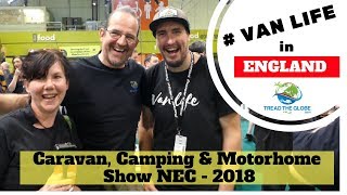 Visiting the Caravan Camping amp Motorhome Show at the NEC [upl. by Styles860]