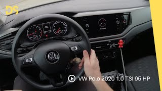 2020 Volkswagen Polo Comfortline 10 TSI 95 HP  POV Test Drive 4K [upl. by Annahtur]