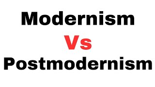 Modernism Vs Postmodernism in Literature Features of Modernism Features of Postmodernism NETENG [upl. by Hildagard]