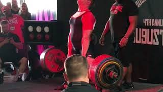 BOBIV Final Deadlift Flight over 350kg [upl. by Baily]