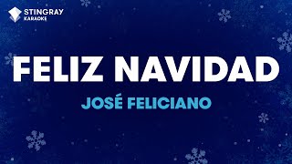 Feliz Navidad Jose Feliciano Karaoke with Lyrics [upl. by Yerbua]