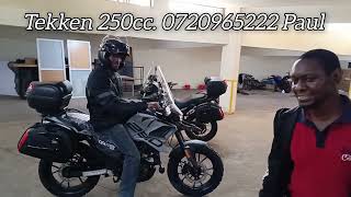 Where tekken 250cc Pro version 2024 the fastest selling bike in kenyabest beginner bike 0720965222 [upl. by Clothilde28]