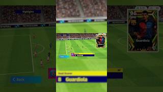 Guardiola Stunning curled 🥵🔥goal barcelona efootball2024 pesmobile [upl. by Ottilie]