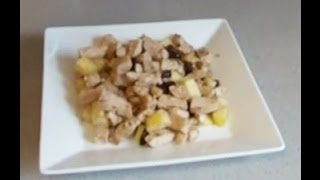 Paleo Chicken Apple Pecan Raisin Recipe [upl. by Cimbura]