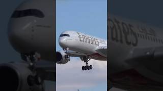 ✈️🇦🇪EMIRATES A350 TEST FLIGHT🤩 planesspotting aviation planespottinglovers emiratesaircraft [upl. by Nnayr]