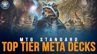 GET TO MYTHIC  TOP 5 MOST POWERFUL TIER 1 META DECKS  Standard MTG Arena [upl. by Fineberg]