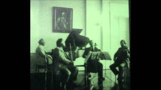 Bernhard Krol  Piano Quartet 1961 12 [upl. by Aeslehs]