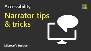 How to use the Narrator screen reader in Windows 10  Microsoft [upl. by Auohc18]