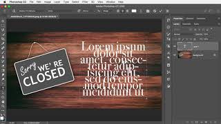 Photoshop Tip 16 of 28 Placeholder text [upl. by Nydroj]