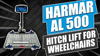 🦽Harmar AL 500 Hitch Lift For Wheelchairs [upl. by Ahseenal]