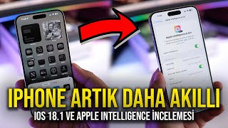 iPhone için en önemli güncelleme  IOS 181 ve yeni Siri incelemesi [upl. by Aural]