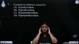 Cretinism in children is caused by [upl. by Nylhsoj]