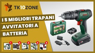 I 5 migliori trapani avvitatori a batteria [upl. by Htyderem725]