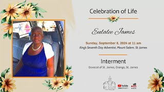 Celebrating the life of Eulalee James [upl. by Cruce]