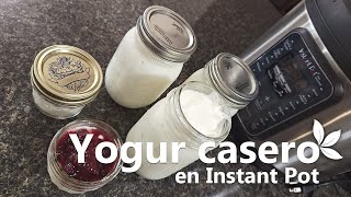 Cómo hacer yogur  En Instant Pot [upl. by Sucram]