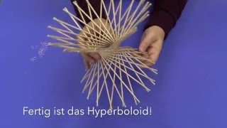 How to build a flexible hyperboloid –– MathLapse [upl. by Stanley153]