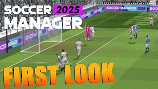 Soccer Manager 2025  Gameplay [upl. by Gannes]