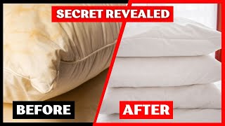 How to Wash Pillows the Right Way Its So Easy [upl. by Neville]