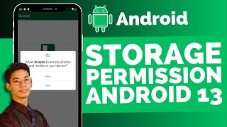 Storage Permission Not Showing In Android 13 [upl. by Lraed]