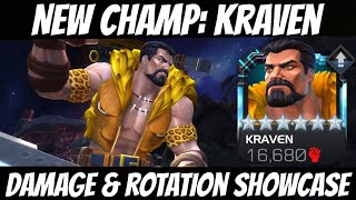 KRAVEN  DAMAGE amp ROTATION SHOWCASE [upl. by Emearg]