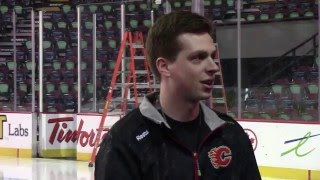 Matt Messer Calgary Flames Zamboni Driver [upl. by Bibi337]