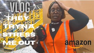 Day in the life Working at Amazon Warehouse Overnight inside footage Inductor amp Stower  VLOG [upl. by Dielle]