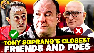 The Sopranos The Truth About Tony Soprano’s CLOSEST Friends and FOES [upl. by Esorrebma944]