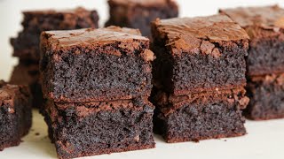 Best Brownie Recipe  Easy Brownies [upl. by Sirmons]