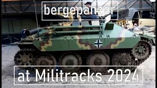 bergepanzer at Militracks 2024 overloon war museum militracks museum ww2 ww2history panzer [upl. by Ahseital]