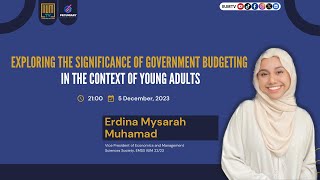 PECUNIARY l S6 E4 l Exploring the Significant of Government Budgeting in the Context of Young Adults [upl. by Ocana]