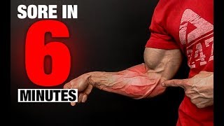 Ripped Forearms Workout SORE IN 6 MINUTES [upl. by Nennahs]