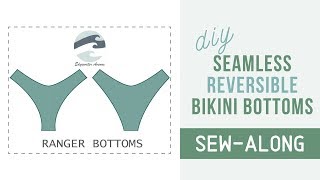 How to Sew Reversible Bikini Bottoms Updated  BeginnerFriendly SewAlong  Katie Fredrickson [upl. by Sprague]