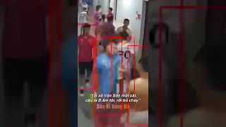 BÓNG ĐÁ MÕM  quotXong trận vào đường hầm gặp taoquot bongda vuvanson nguyenxuannam bongdavietnam [upl. by Henka550]