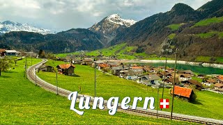 Lungern Switzerland 4K  Exploring one of the most beautiful Swiss villages [upl. by Saul503]