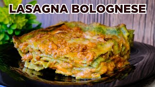 La Migliore Lasagna alla Bolognese Ricetta Tradizionale Passo Dopo Passo Amerai questa lasagna [upl. by Kciredor85]