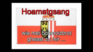 Hoamatgsang  Wia mei Schmoizbrot gheast zu mir [upl. by Aneet]