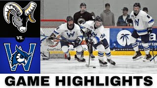 Westfield State Hockey vs Framingham State  HIGHLIGHTS  111623 [upl. by Aym]