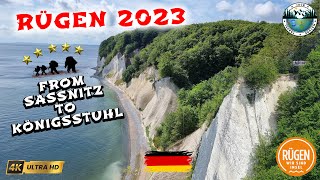 Most beautiful hike on RÜGEN  From SASSNITZ to the KÖNIGSSTUHL  Germany [upl. by Whyte]