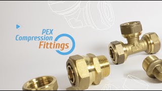 PEX Compression Fittings  Fittings Estándar [upl. by Suoicul]